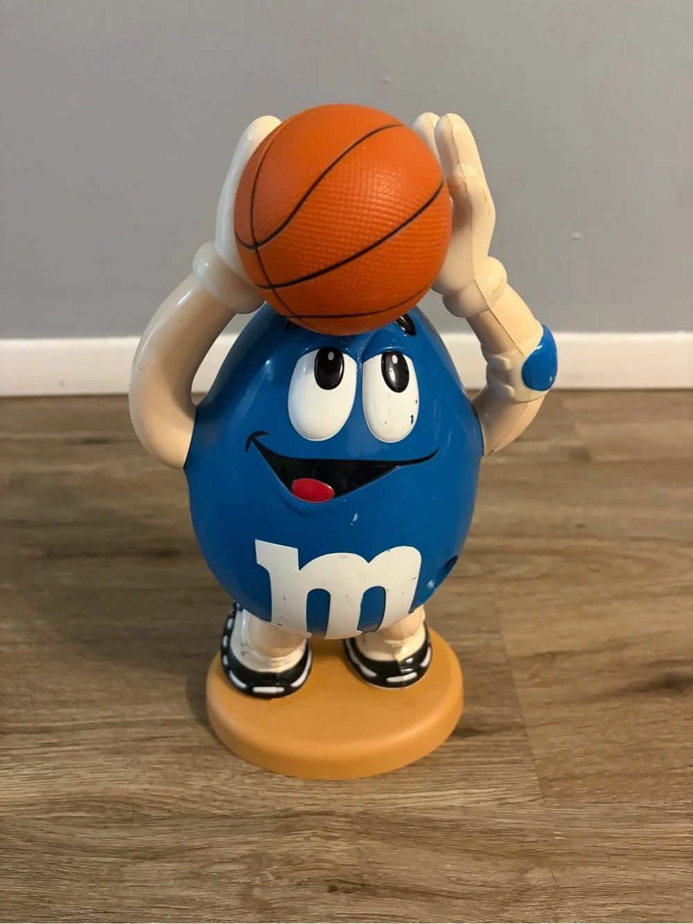 M&M'S Blue Basketball Player Candy Dispenser